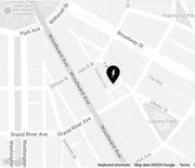 Madcap Detroit on map