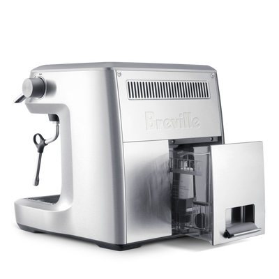 Breville Descalable Dual Boiler Espresso Machine Silver