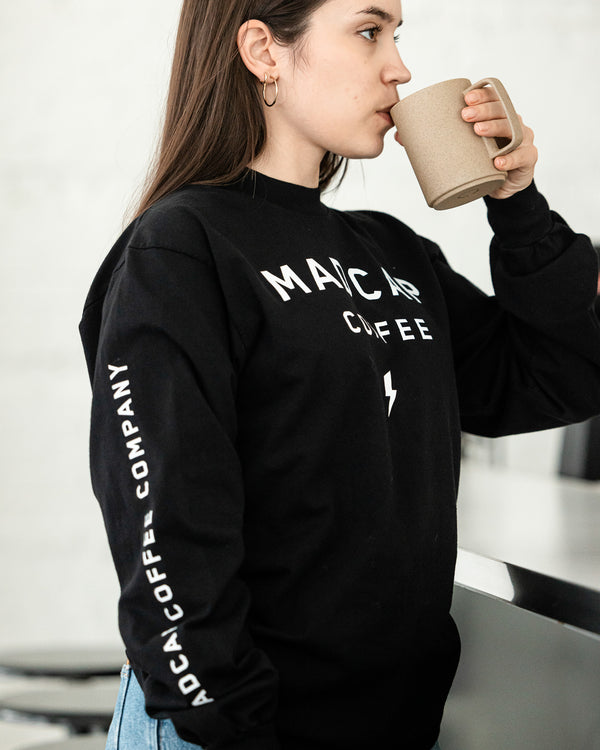 Stacked Logo Longsleeve Tee