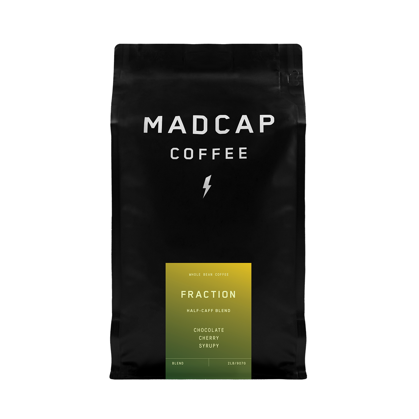 Fraction half-caff coffee